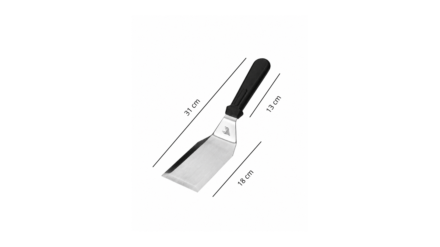 Spatule Inox Spéciale Plancha