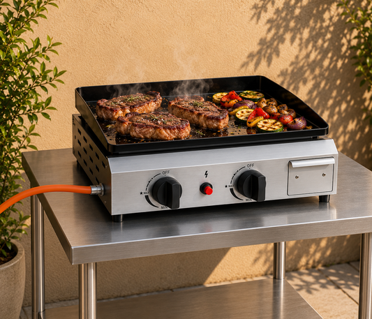 Plancha Gaz 2 Brûleurs - Pack La Signature